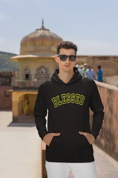 Blessed Hoodie 2 Custom T-shirt Printing In Gurgaon