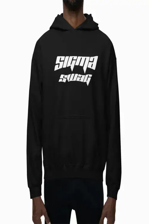 Sigma Swag Hoodie Black